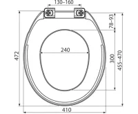 ALCAPLAST WC sedátko Basic, polypropylen A6550 (1)