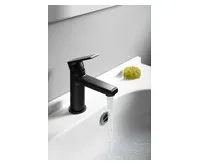 SAPHO KAI stojánková umyvadlová baterie, černá mat (1)