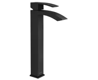 SAPHO GINKO 25 stojánková umyvadlová baterie vysoká, černá mat