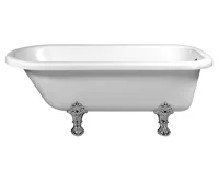 POLYSAN FOXTROT volně stojící vana 170x75x64cm, nohy chrom mat, bílá (3)