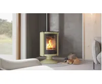 HS Flamingo Krbová kamna MASTERFLAMME ® Piccolo II, olivová (17)