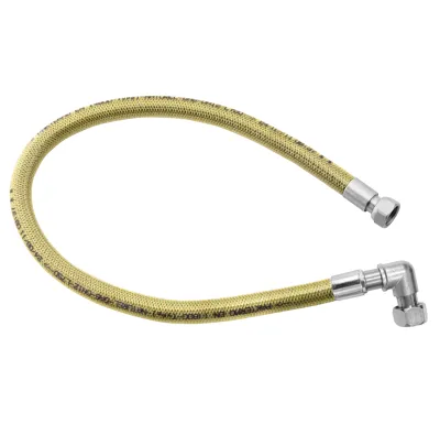 NOVASERVIS Plynová připojovací hadice s kolínkem 1/2" MM-2m - WGK2000