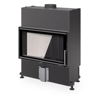 ROMOTOP Krbová vložka HEAT 4G 70.44.14  s otevíráním dvířek do strany, Šedý Igniton