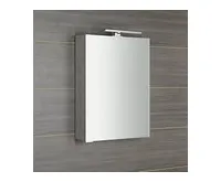 SAPHO MIRRÓ galerka s LED osvětlením, 50x70x16cm, levá/pravá, dub stříbrný (1)