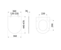 BRUCKNER FULDA WC sedátko, SLIM, Soft Close, Easy Take, bílá (5)