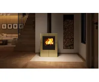 HS Flamingo Krbová kamna FLAMINGO ® EVENES olivová (11)