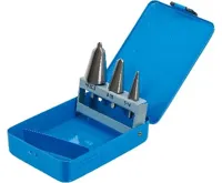 BGS Vrtáky konické HSS s drážkou,sada  3 dílů (2)