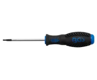 BGS Šroubovák, T-profil (pro Torx) s otvorem T10, Délka čepele 80 mm BGS Šroubovák, T-profil (pro Torx) s otvorem T10, Délka čepele 80 mm