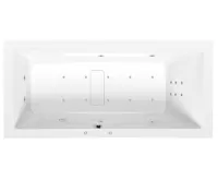 POLYSAN MARLENE HYDRO-AIR hydromasážní vana, 170x80x48cm, bílá