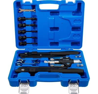 BGS Kleště nýtovací na trhací nýty + 4 nástavce 3,2 - 6,4 mm