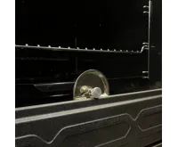 PLAMEN PLAMEN Sporák na tuhá paliva 850 GLAS - L černý (5)