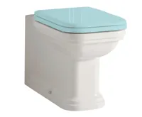 KERASAN WALDORF WC kombi mísa 40x68cm, spodní/zadní odpad, bílá