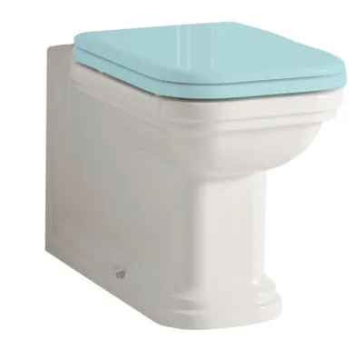 KERASAN WALDORF WC kombi mísa 40x68cm, spodní/zadní odpad, bílá