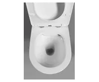 SAPHO PACO závěsná WC mísa, Rimless, 36x53cm, bílá (1)