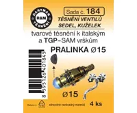 Hartman Sada č. 184: sada vršku bater.TGP-SAM - pr.15 - 4x4878 Hartman Sada č. 184: sada vršku bater.TGP-SAM - pr.15 - 4x4878