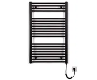 Koupelnový radiátor elektrický Thermal KD-E 600/ 960 - 400W - černý mat Koupelnový radiátor elektrický Thermal KD-E 600/ 960 - 400W - černý mat