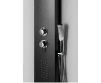 SAPHO JACOB sprchový panel 200x1500mm, černá mat (5)