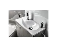 SAPHO AQUA umývátko 50,5x25cm, litý mramor, bílá (1)