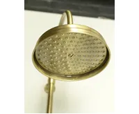 SAPHO VANITY sprchový sloup k napojení na baterii, hlavová, ruční sprcha, bronz (6)