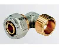 WIGELL Šroubovací tvarovka koleno přechodové 90° 20x3/4&quot; závit vnější