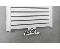 AQUALINE TONDI otopné těleso rovné 450x1330 mm, středové připojení, bílá (6)