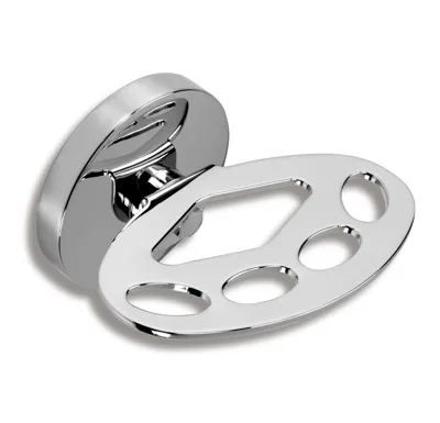 NOVASERVIS Držák kartáčků a pasty Metalia 1 chrom - 6134,0