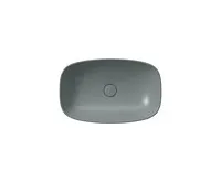 GSI NUBES keramické umyvadlo na desku 60x38cm, agave mat (1)