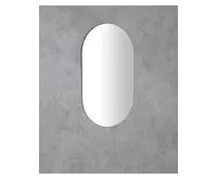 AQUALINE VORA zrcadlo s broušenou hranou oválné 40x70cm, CU free (1)