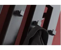 Koupelnový radiátor PMH DARIUS s háčky DAH5MS 326x1500, Metalická stříbrná lesk (1)