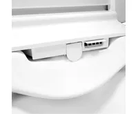 MEREO Závěsné WC s integrovaným elektronickým bidetem, RIMLESS, keramické, vč. sedátka (5)