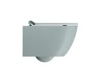 GSI PURA závěsná WC mísa, Swirlflush, 36x50cm, ghiaccio dual-mat (1)