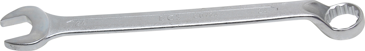 BGS Klíč očkoplochý vyhnutý, 24mm