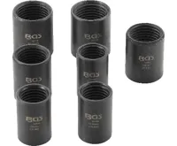 BGS Sada speciálních nástrčných hlavic / hlavic pro povolení poškozených šroubů, 17 - 26 mm, (2)