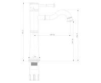 SAPHO ATENA stojánková umyvadlová baterie vysoká, chrom (6)