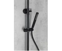 SAPHO MIA sprchový sloup s pákovou baterií, černá mat (5)
