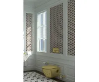 CREAVIT PAULA závěsná WC mísa, 35,5x50cm, zlatá (6)