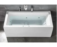 POLYSAN MARLENE HYDRO-AIR hydromasážní vana, 170x80x48cm, bílá (3)