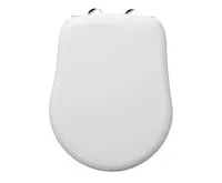 KERASAN RETRO WC sedátko, bílá/chrom (1)