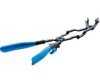 BGS Kleště na hadicové spony s dvojitým kloubem, zahnuté, 0-50 mm, 430 mm (2)