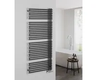 AQUALINE TUBINI otopné těleso 596x1454 mm, Antracit (4)