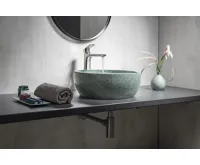 SAPHO PRIORI keramické umyvadlo na desku, Ø 42 cm, zelená (4)