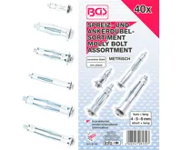 BGS Hmoždínka kotevní, sada 40dílů