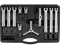 BGS Stahováky vnitřní/vnější 2/3ramenné, 35 - 135 mm, 12dílná sada