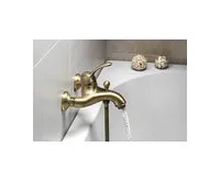 SAPHO KIRKÉ nástěnná vanová baterie, bronz (1)