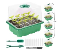 Garden King Minipařeniště s osvětlením 12 sazenic 18,5 x 15 x 14 cm set 5 ks (2)