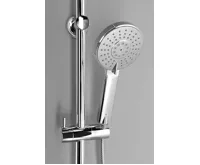 AQUALINE ZARA sprchový sloup k napojení na baterii, hlavová, ruční sprcha, chrom (6)