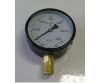 Manometr - tlakoměr typ 312 - 100mm M20x1,5 &quot; Radiál - spodní vývod 0-600 kPa