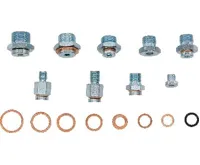 BGS Sada na opravu vypouštěcích šroubů oleje, 63dílná (1)