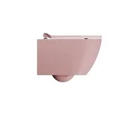 GSI PURA závěsná WC mísa, Swirlflush, 36x50cm, blush dual-mat (1)