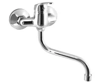 AQUALINE AQUALINE 35 nástěnná baterie, rozteč 100mm, ramínko S, chrom